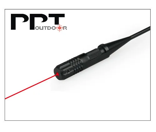 PPT Тактический Boresighter лазерный прицел Красный Colimador лазерный прицел 0,22 до 0,50 Диаметр Sighter пистолет охотничий PP20-0036