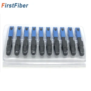 SC UPC Быстрый коннектор встроенный SC UPC адаптер Экономичный быстрый соединитель FTTH 1050100 шт.