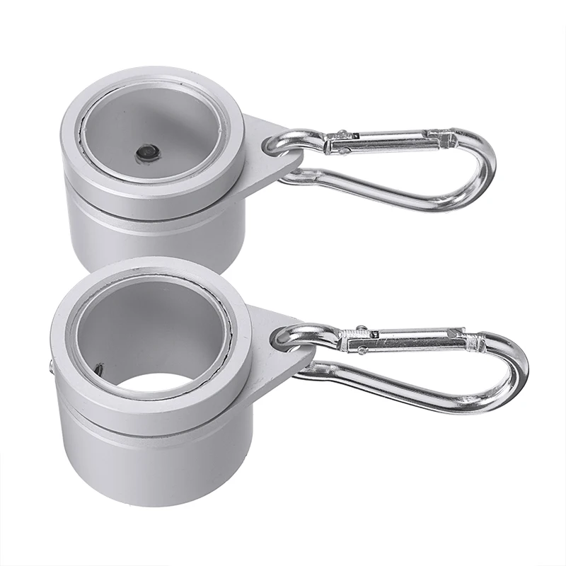 2 шт./компл. алюминиевый флагшток из алюминиевого сплава вращающиеся кольца зажим