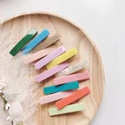 Заколка-крокодил для волос детская, однотонная, 60 цветов, s в наличии