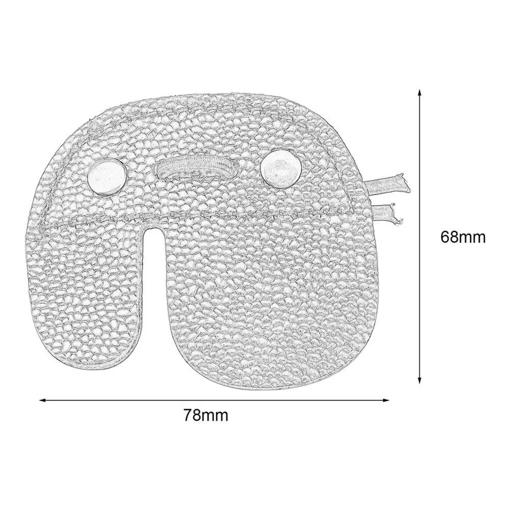 

Cow Leather Archery Finger Guard Protection Pad Glove Tab Bow Shooting