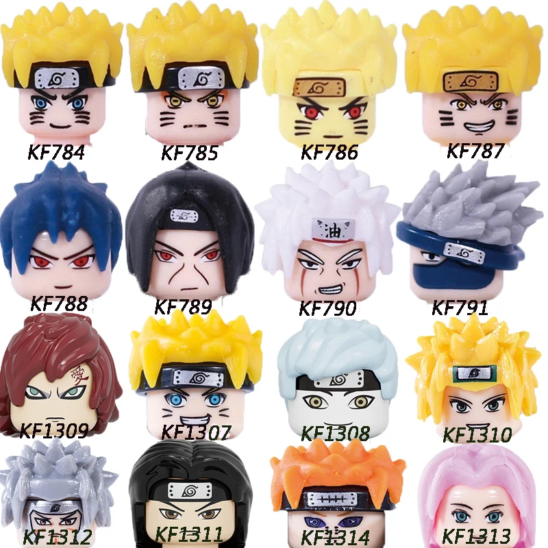 

Narutos Building Blocks Uzumaki Boruto Mitsuki Gaara Namikaze Minato Tobirama Action Figure Accessories For Kids KF6112 KF6078