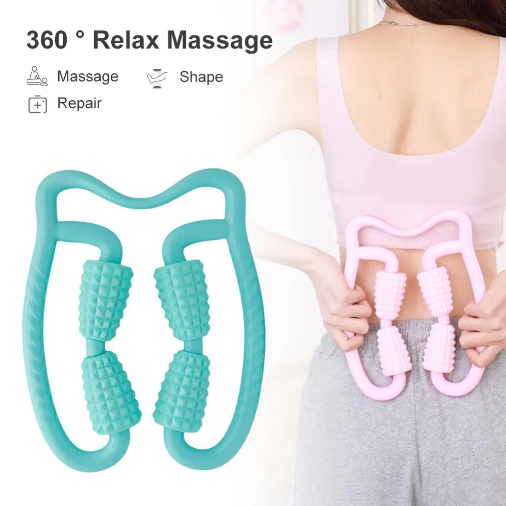 

Foam Shaft Roller Muscle Relaxer Hand Leg Massage Roller Thin Leg Massage Body Massager