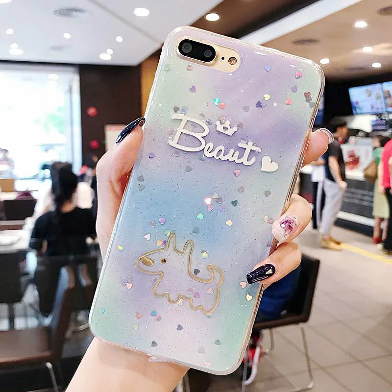 Шикарный чехол для телефона с мороженым iPhone 11 pro max 6 6S 7 8 Plus X XS XR MAX мультяшная милая