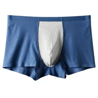 mens underwear cotton mens seamless colored cotton underwear comfortable mid waist youth trendy mens cotton boxer briefs