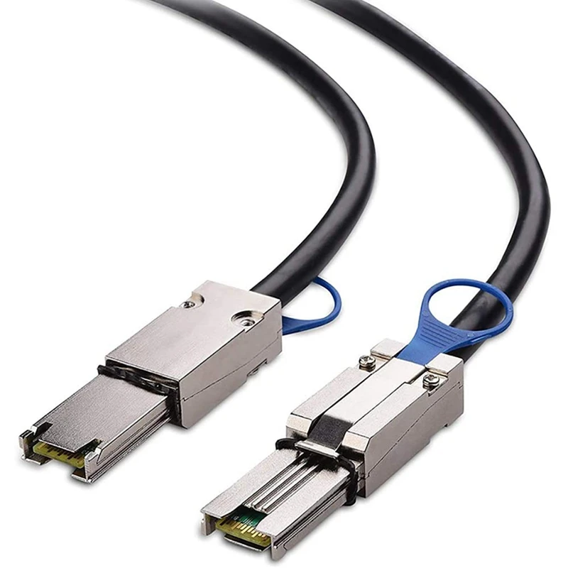 

External Mini SAS 26Pin (SFF-8088) Male to Mini SAS 26Pin (SFF-8088) Male Cable with 28AWG-1M