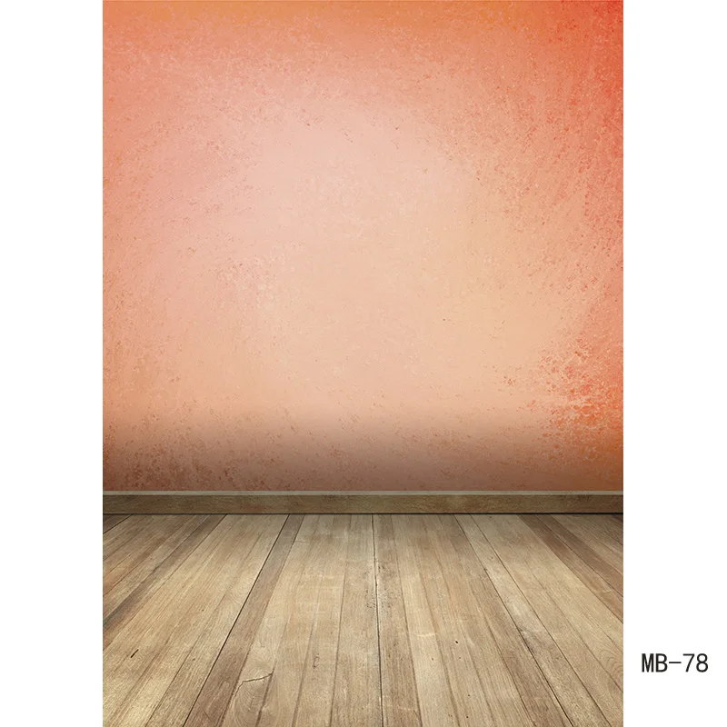 

SHENGYONGBAO Vintage Gradient Photography Backdrops Props Brick Wall Wooden Floor Baby Portrait Photo Backgrounds 210125MB-04