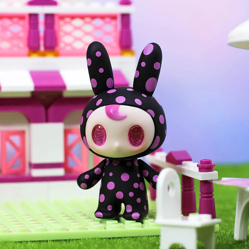 Глухая коробка подлинный goco достаточно крутой PUWA розовый кролик серия девушка