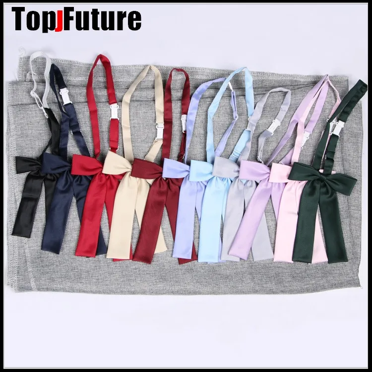 Японский однотонный галстук JK с лентой школьная форма аксессуары | Аксессуары