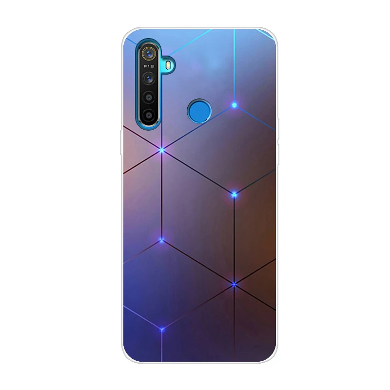 Силиконовый чехол для OPPO Realme 5 чехол милый Тигр мягкий ТПУ чехол для OPPO Realme Q задний Чехол Realme 5 Pro чехол для телефона s Capa
