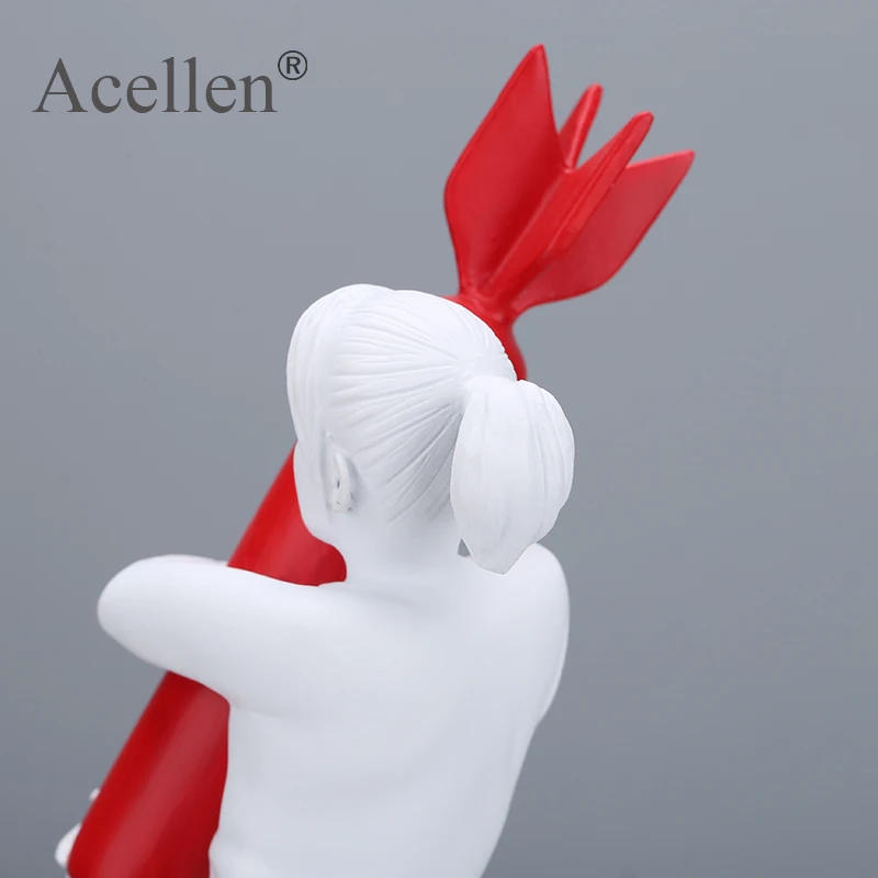 Статуэтка-бомбер Бэнкси статуэтка-бомбер уличное искусство из смолы креативный