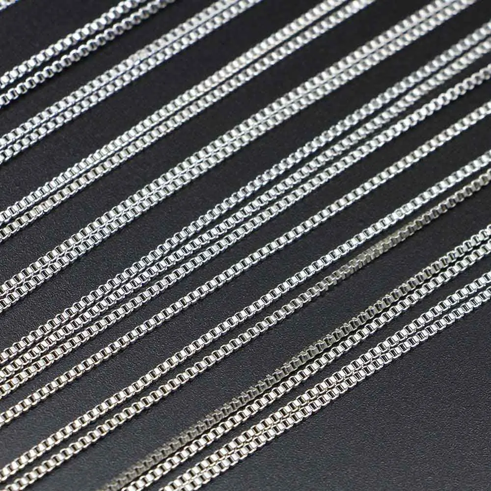 

12 шт./упак. 50 см золотая медь цепи коробки длинное ожерелье с застёжкой "Лобстер" цепи набор «сделай сам» для бижутерии, материал для изготовл...