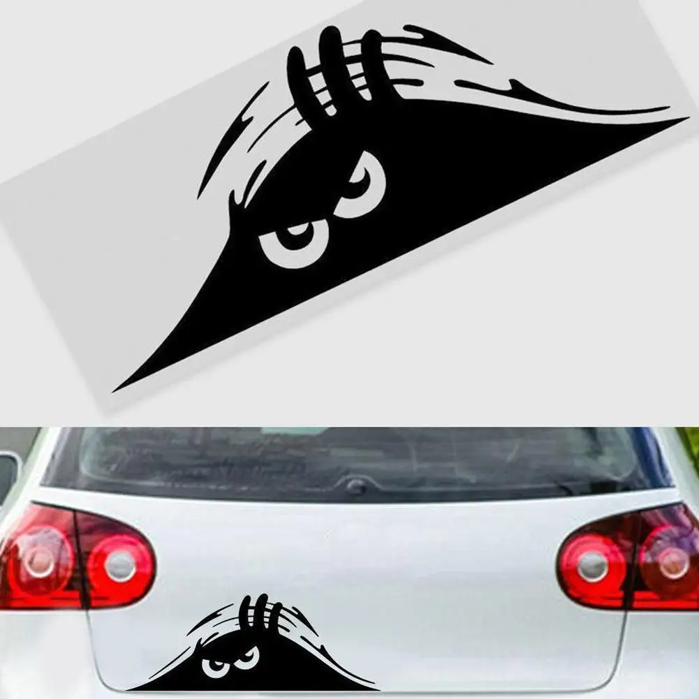 

Reflective Car Sticker Funny Peeking Sticker Peeking Waterproof Fashion Automobile Styling Kawaii Sticker Decal