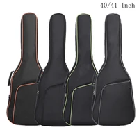 4041 inch oxford fabric guitar case colorful edge gig bag double straps padded 10mm cotton soft waterproof backpacks