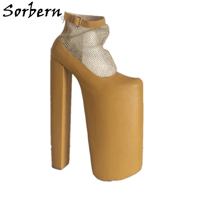 Женские светильник Фли-лодочки на каблуке 14 дюймов