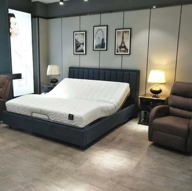 Интеллектуальная Электрическая кровать поднятая с дистанционным управлением