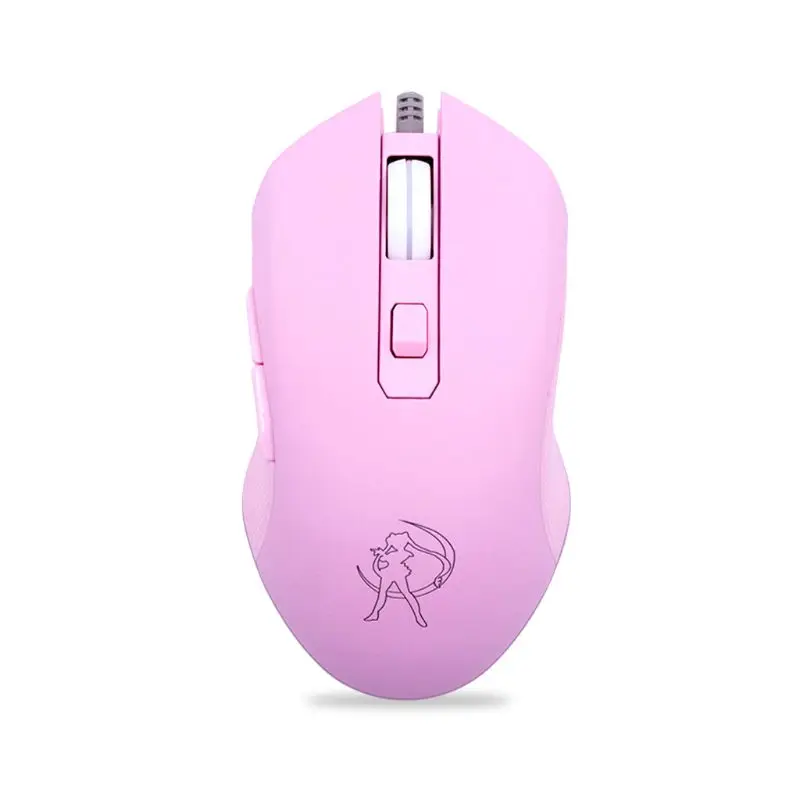 

Gaming Mouse Silent Click 7 Colors LED Light Optical Ergonomic USB Wired Game Mouse with 3200 DPI and 6 Button for PC Computer