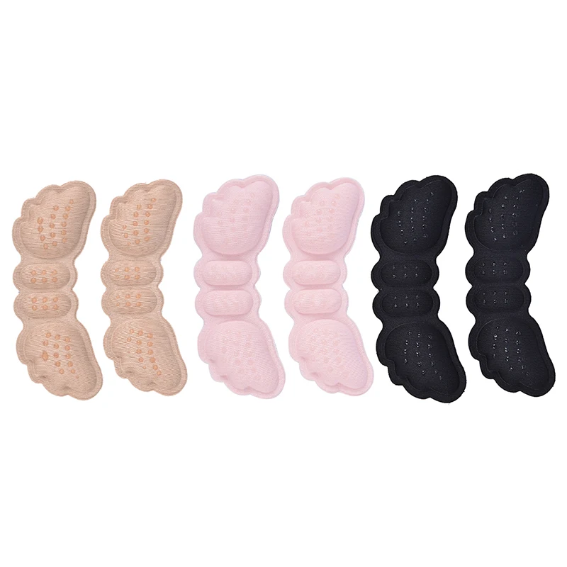 

Women Butterfly Thick Thin Heel Liner Grips Protector Sticker Insoles for Shoes High Heels Pain Relief Foot Care Insert Cushion