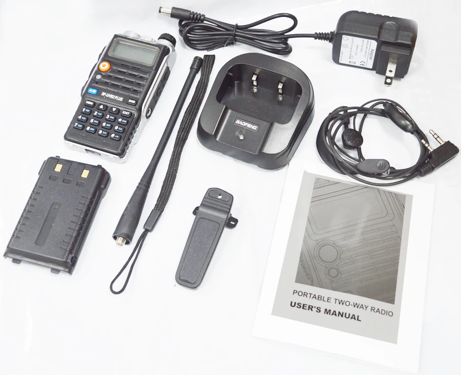Baofeng UVB2 Plus UV-B2 двухстороннее радио двухдиапазонное УКВ/УВЧ рация 128CH переговорное