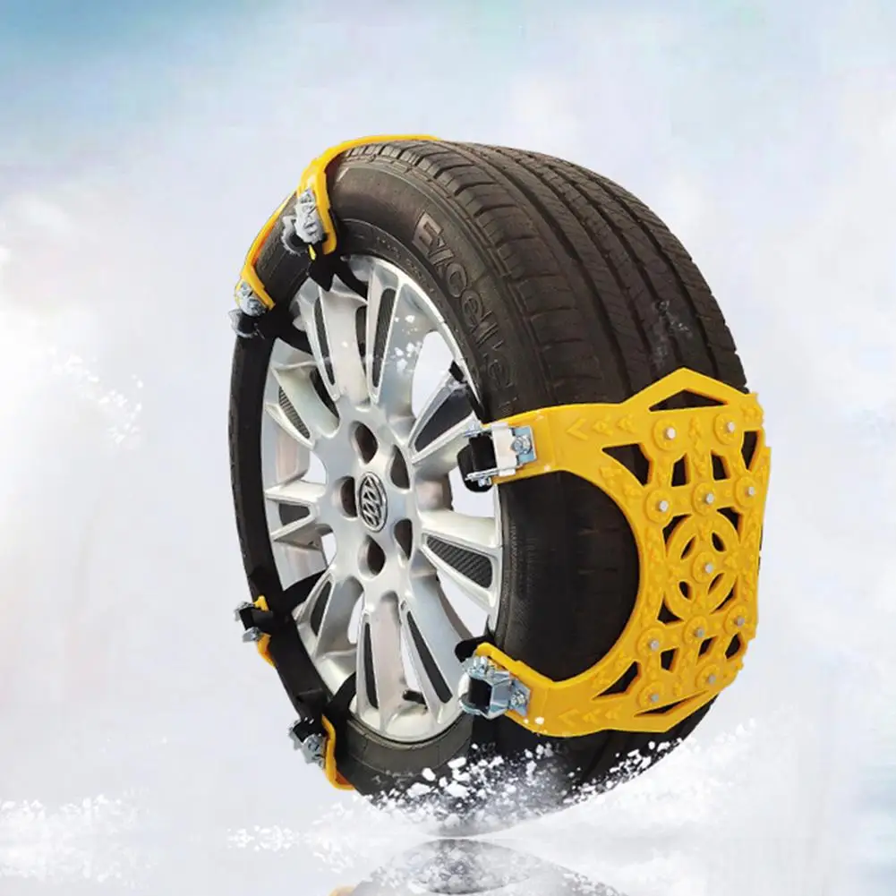 

Universal Car Snow Chains Outdoor Emergency Chains Anti-skid Chain Winter Tire Wheels Snow Chains Easy Install Car Tire Supplies