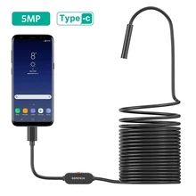DEPSTECH USB / Wireless Endoscope Mini Inspection Camera 2MP / 5MP IP67 Waterproof Wifi Borescope for Android iOS Phone Windows