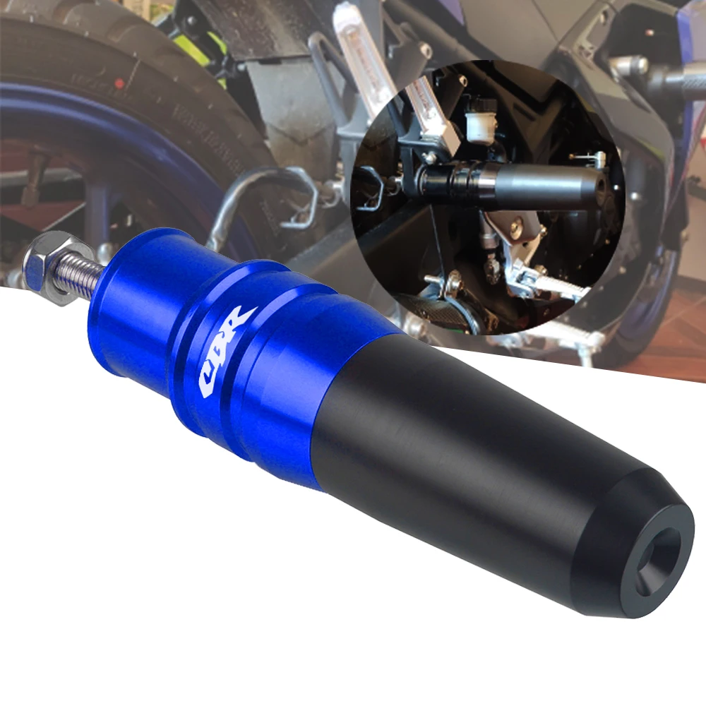 

Motorcycle Accessories Exhaust Slider Crash Protector Pad With Logo For Honda CBR250R CBR300R CBR500R CBR600F CBR650F CBR 600 F