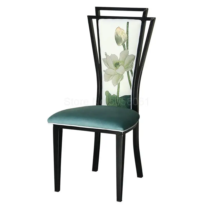 Новый китайский стул для отеля простой ресторана гостиницы домашний стол и