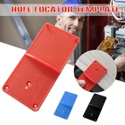 Направляющая для сверления петель, инструмент для деревообработки, устройство для открывания отверстий, шаблон для установки дверей, приспособление сделай сам