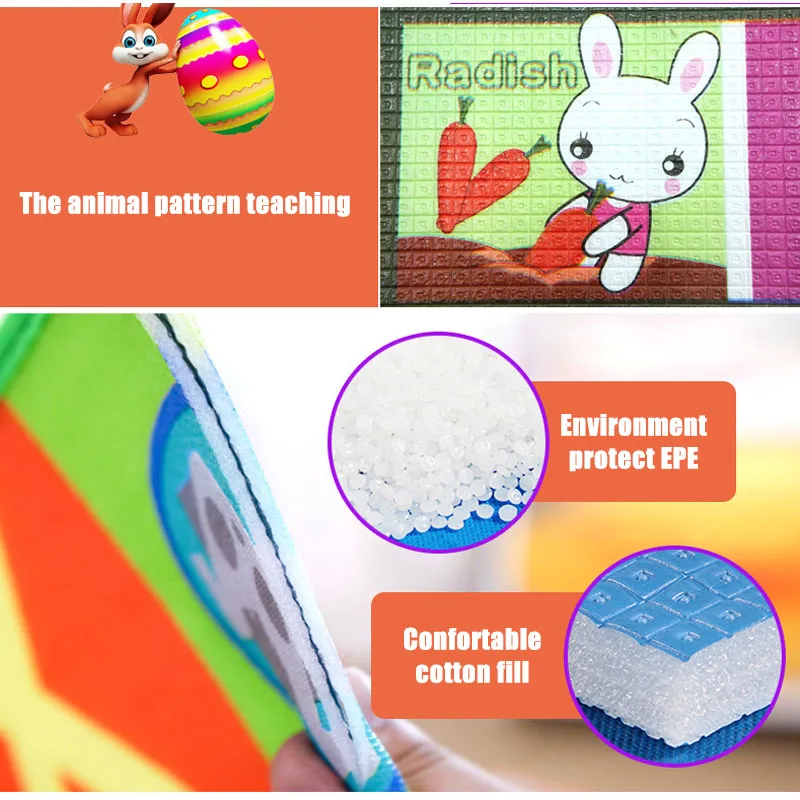 Детский развивающий игровой коврик EVA детская одежда для детей и малышей