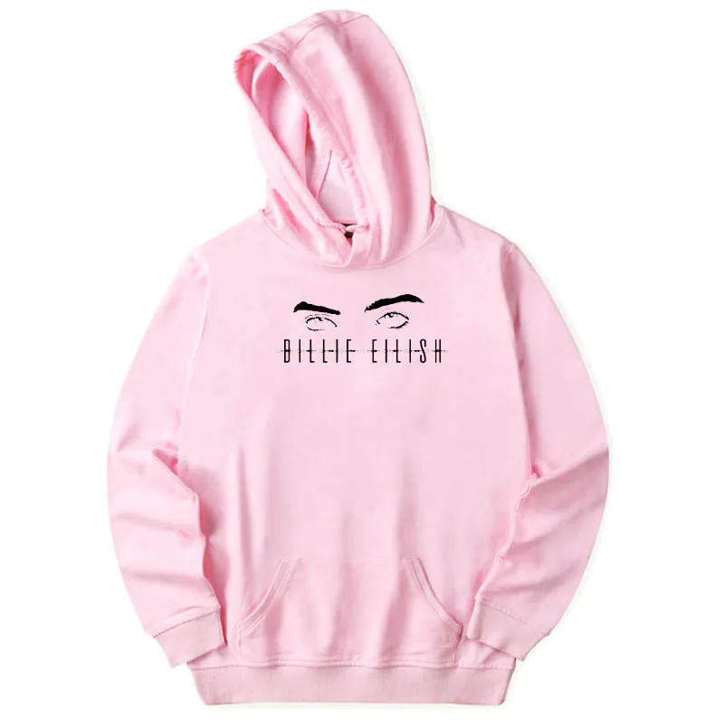 Billie Eilish, забавная толстовка унисекс для мужчин и женщин, топы размера плюс, пастельные цвета, уличная одежда, camiseta hombre, Harajuku Styl Billie Eilish