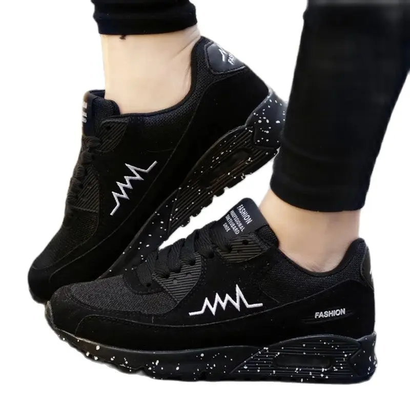 

Women Sports Soles Sneakers Couples Light Flat Jogging Air Cushion Shoes Designer Outdoor Man Casual Running Deportiva Big Size