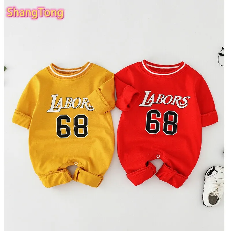 Новинка 2019 года Модный комбинезон для новорожденных и маленьких мальчиков с