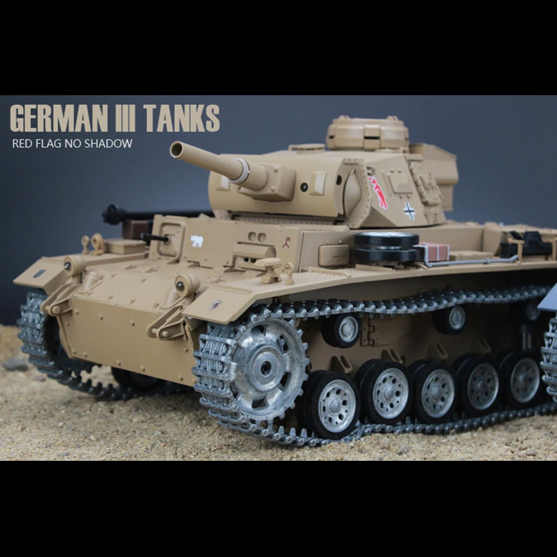 1:16 немецкий Tank H Танк 2 4G модель дистанционного управления Военный танк со
