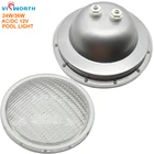 Светодиодный прожектор для бассейна PAR56, 24 Вт, 36 Вт, 12 В, IP68, SMD5730, 90 светодиодов, уличный прожектор для пруда, для фонтана, Piscina, теплыйхолодныйRGB