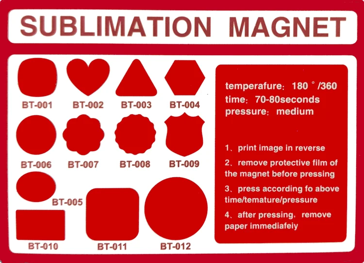 15 шт./лот пустая Сублимация 6*6 см металлические пластины DIY магниты на холодильник