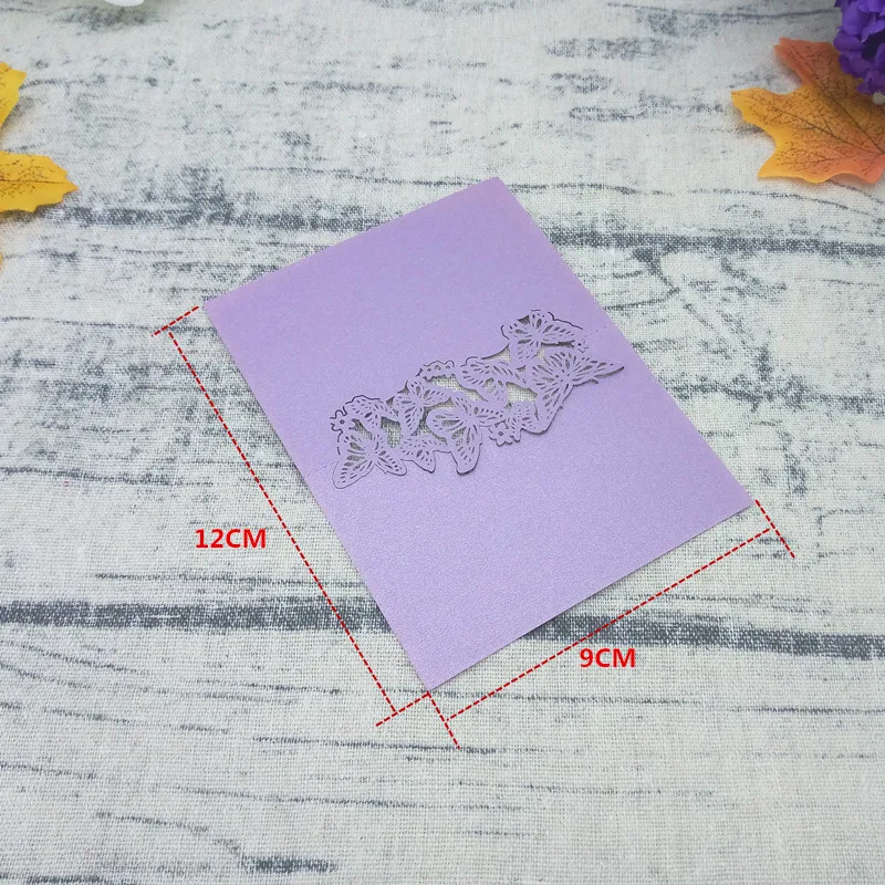 50 шт. лазерная резка Бумага виниловые карты одежда для свадьбы дня рождения