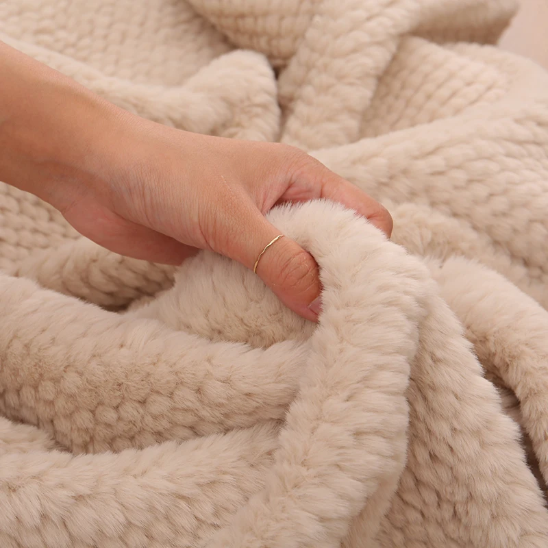 900 г утолщенный искусственный мех кролика рекс ананас текстура Сделай Сам