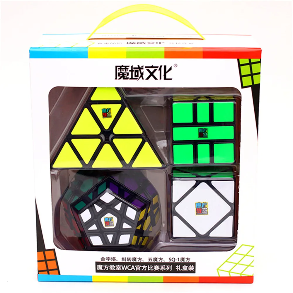 MOYU Megaminx Pyramid Skew SQ1 2x2 3x3 набор магический куб профессиональный конкурс ультра