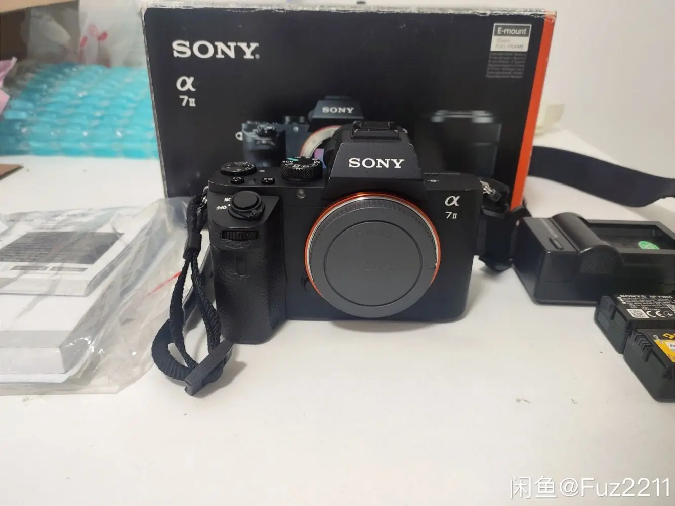 

The a7m2 box has more than 10,000 full shutters. (second hand)