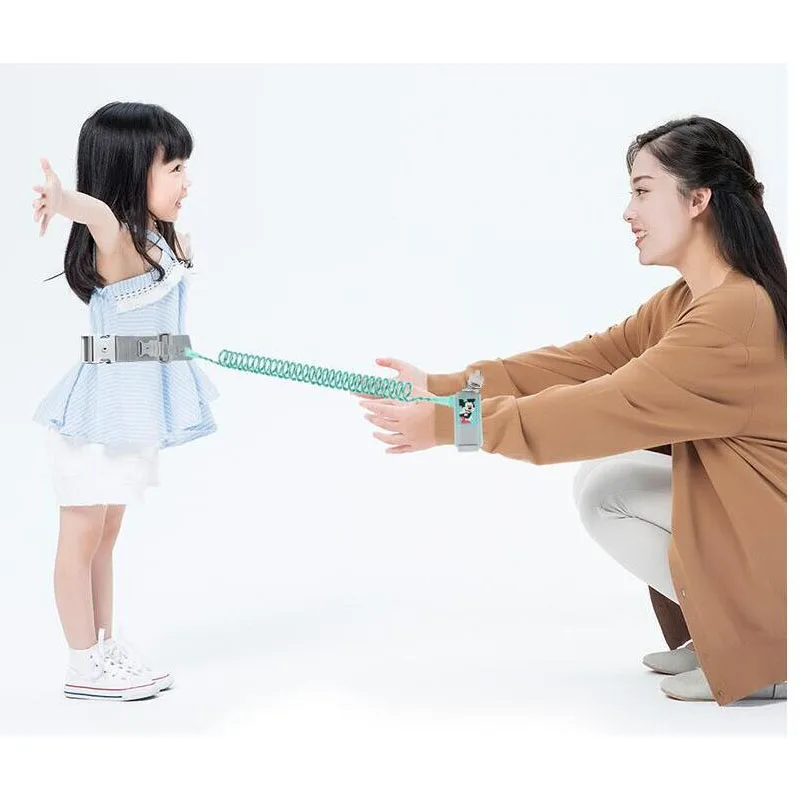 Детский поводок disney Детская безопасность анти потеря регулируемый на запястье