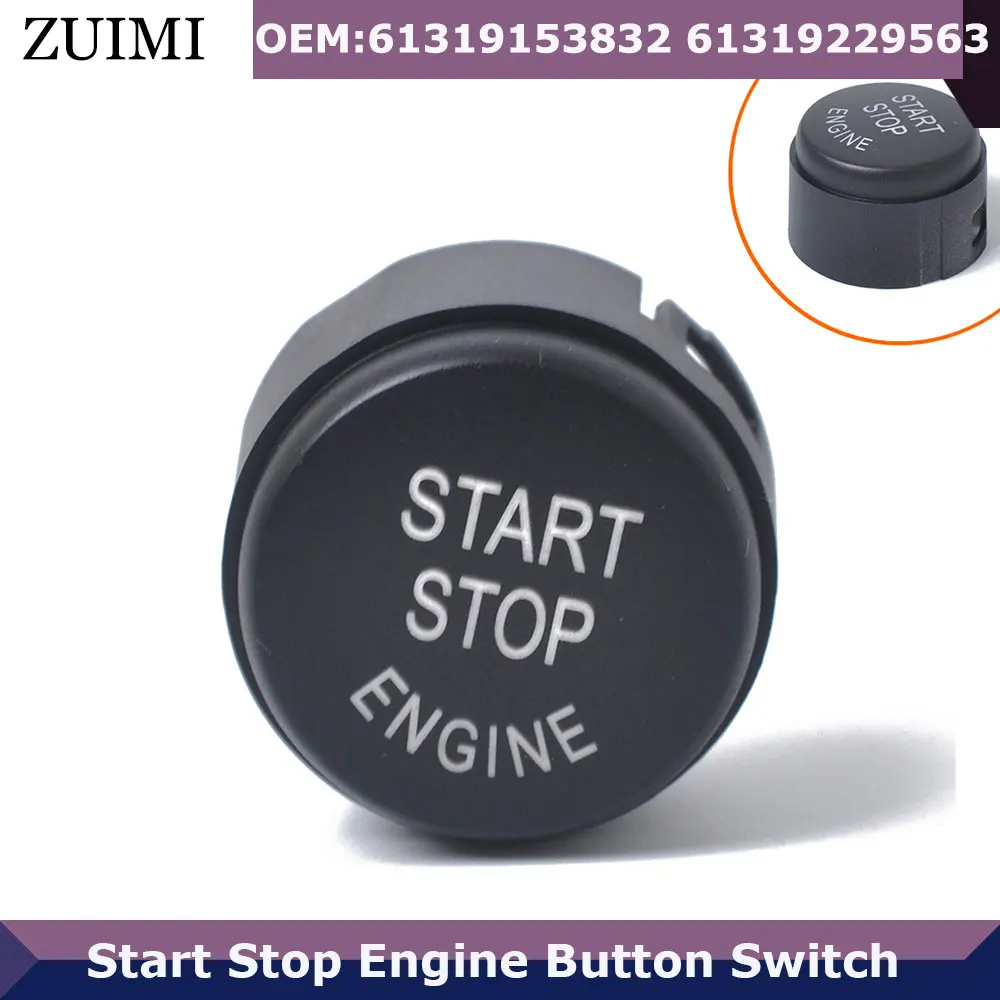 

Кнопка запуска и остановки двигателя автомобиля, Сменный переключатель, крышка ключа, аксессуары 61319153832 для BMW 5 6 7 F01 F02 F10 F11 F12 2009-2013