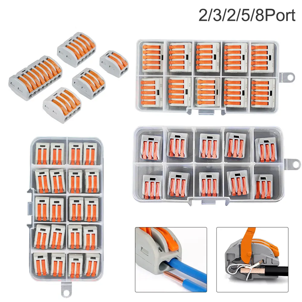 Многоразовые электрические кабельные разъемы с чехлом|Терминалы| |