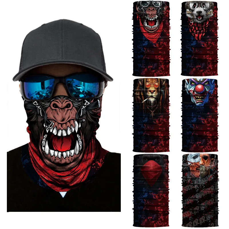 

Multifunctional Outdoor Sport Magic Scarf Neck Warmer Tube Hiking Cycling Face Head Wrap Cover Bandana Balaclava Headband 2021