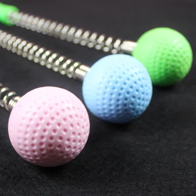 

Povihome Golf Ball Massage Hammer Pain Reduce Fatigue Relief Body Stress Reliever Handle Massage Hammer Stick Health Care