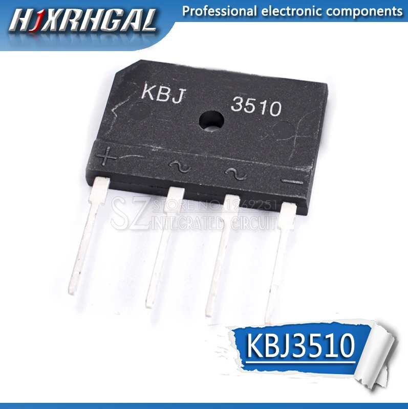 Мостовой выпрямитель KBJ3510 GBJ3510 35A 1000 В новый и оригинальный IC 1 шт. | Электронные