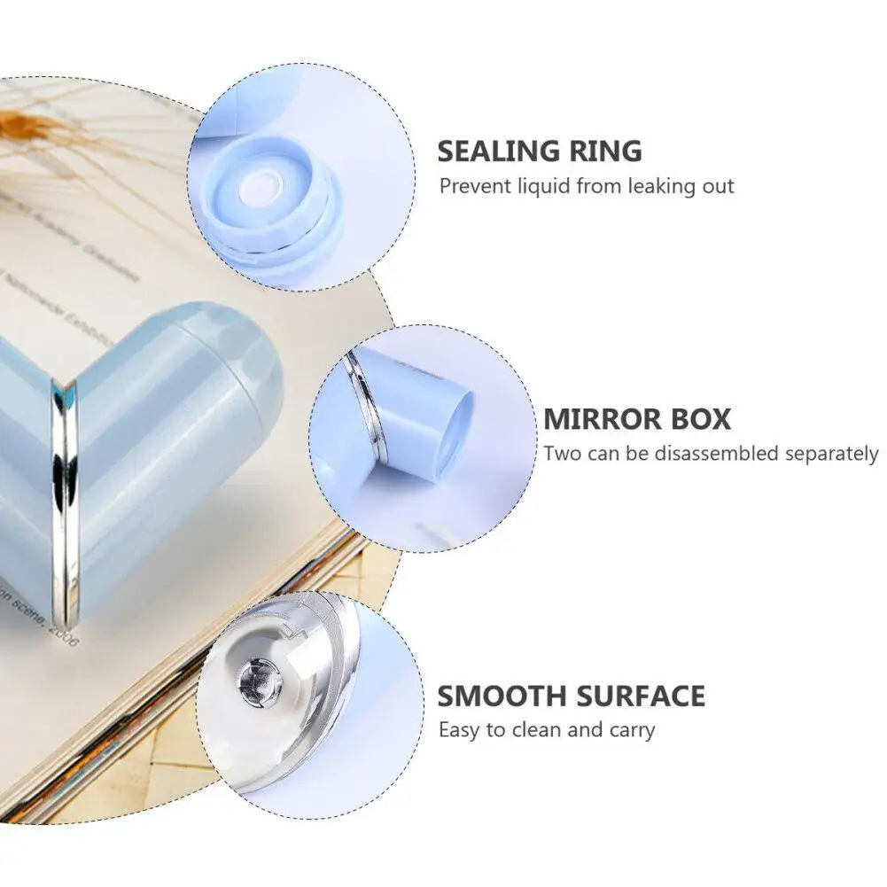 Чехол для контактных линз контейнер вращающаяся помада темпераментная легкая