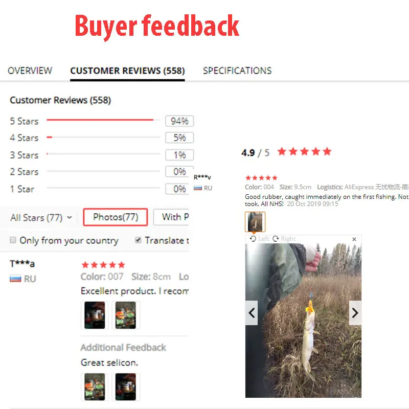 Наживка Hunthouse мягкая резиновая