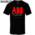Черная футболка ABB Power and Performance 02, крутая Повседневная футболка pride для мужчин, новая модная футболка унисекс, бесплатная доставка, топы sbz6232
