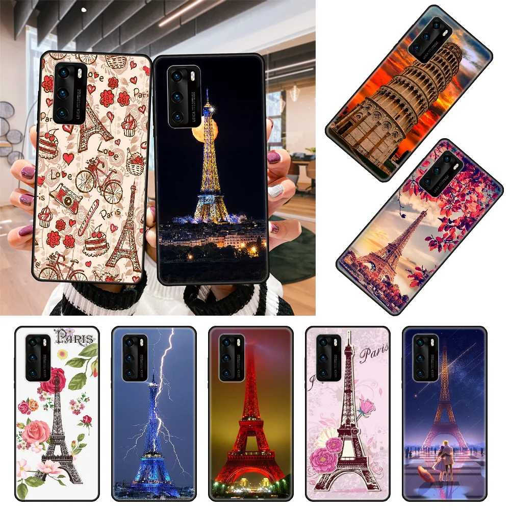 Чехол для телефона Huawei P4 P10 P30 P20 Lite P Smart Z Pro Черный Модный чехол-накладка чехол из