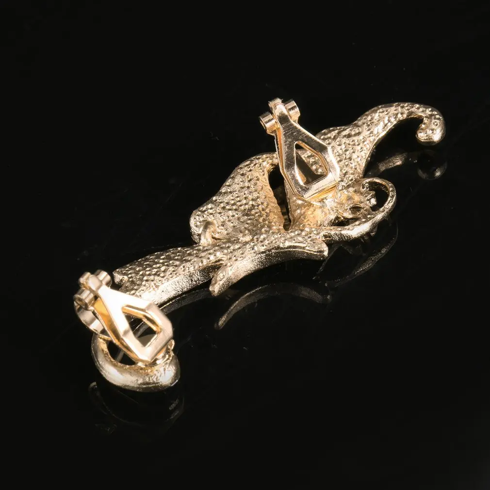 1 шт. женские серьги-клипсы стразы серьги в форме бабочки металлические клипсы